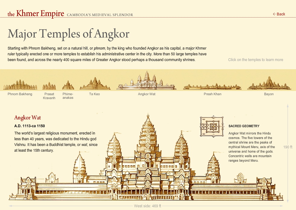 Angkor Wat Interactive on National Geographic