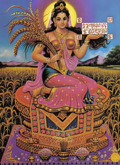 Rice Goddesses of Indonesia, Cambodia and Thailand