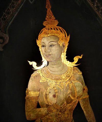 The Mystique of Asian Women: An apsara or celestial dancer in classic Southeast Asian art