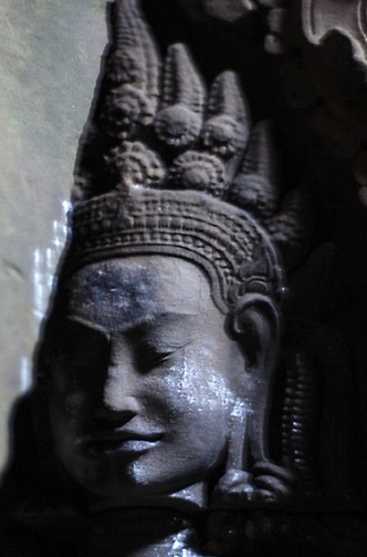 Preah Khan Temple Khmer Devata Goddesses of Darkness