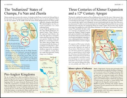 The Angkor Guidebook opens with a visual, 100-page presentation of Khmer history, architecture, religion and culture.