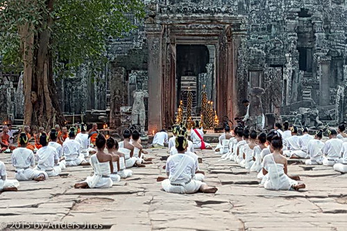 NKFC Boung Soung at Bayon temple, Angkor - Photo © Anders Jiras
