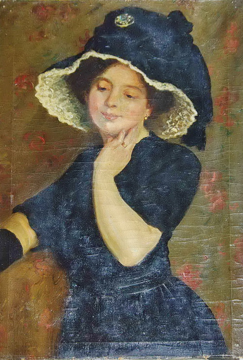 Marie-Louise Aubert, "Mimi," by Jean Despujols.