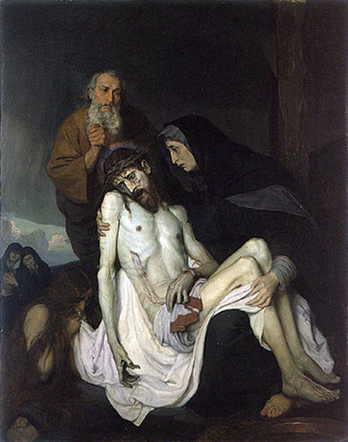 "Passion of the Virgin" - Jean Despujols Prix de Rome winning entry in 1914. 