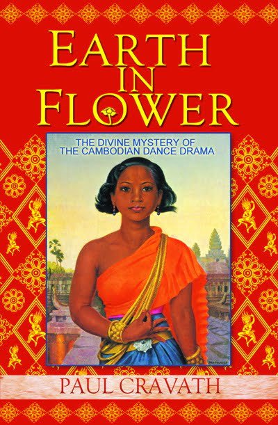 Jean Despujols' painting of the Cambodian dancer Saem appears on the cover of the award-winning book "Earth in Flower" by Paul Cravath.