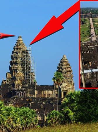 Titanic Book Unveiling on Top of Angkor Wat