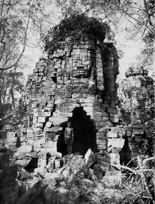 Banteay Chhmar in 1937 Ancient Khmer City in Cambodia