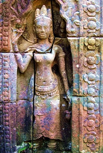Preah Khan Devata Goddesses of Light