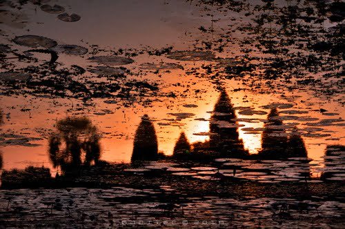 Angkor Wat at Dawn. Light of an Ancient Empire © Copyright Gary Ng.