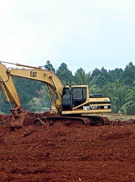 Local archaeologist Heng Sophady was shocked to see a priceless Cambodian prehistoric site in Memot destroyed.