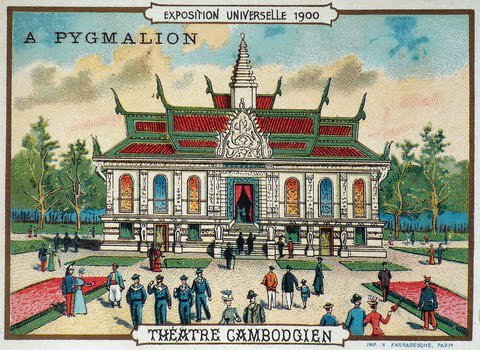 1900-Exhibition-Universelle in Picture Postcards of Cambodia From "Picture Postcards of Cambodia: 1900-1950" By Joel G. Montague
