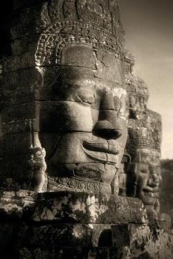 Angkor photo: Faces on The Bayon by John McDermott