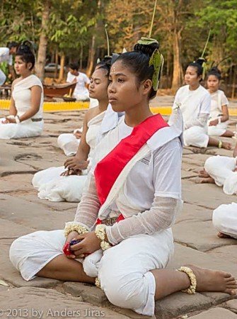 NKFC Boung Soung at Bayon temple, Angkor - Photo © Anders Jiras