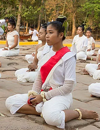 NKFC Boung Soung at Bayon temple, Angkor - Photo © Anders Jiras